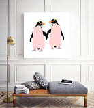Lesbian Pride Penguins by Daniel Hutchinson on GIANT ART - white character design