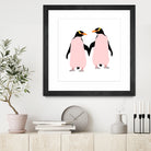 Lesbian Pride Penguins by Daniel Hutchinson on GIANT ART - white character design