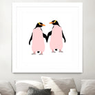 Lesbian Pride Penguins by Daniel Hutchinson on GIANT ART - white character design