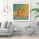 Sunny day by Ranka Stevic on GIANT ART - orange mixed media