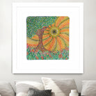 Sunny day by Ranka Stevic on GIANT ART - orange mixed media