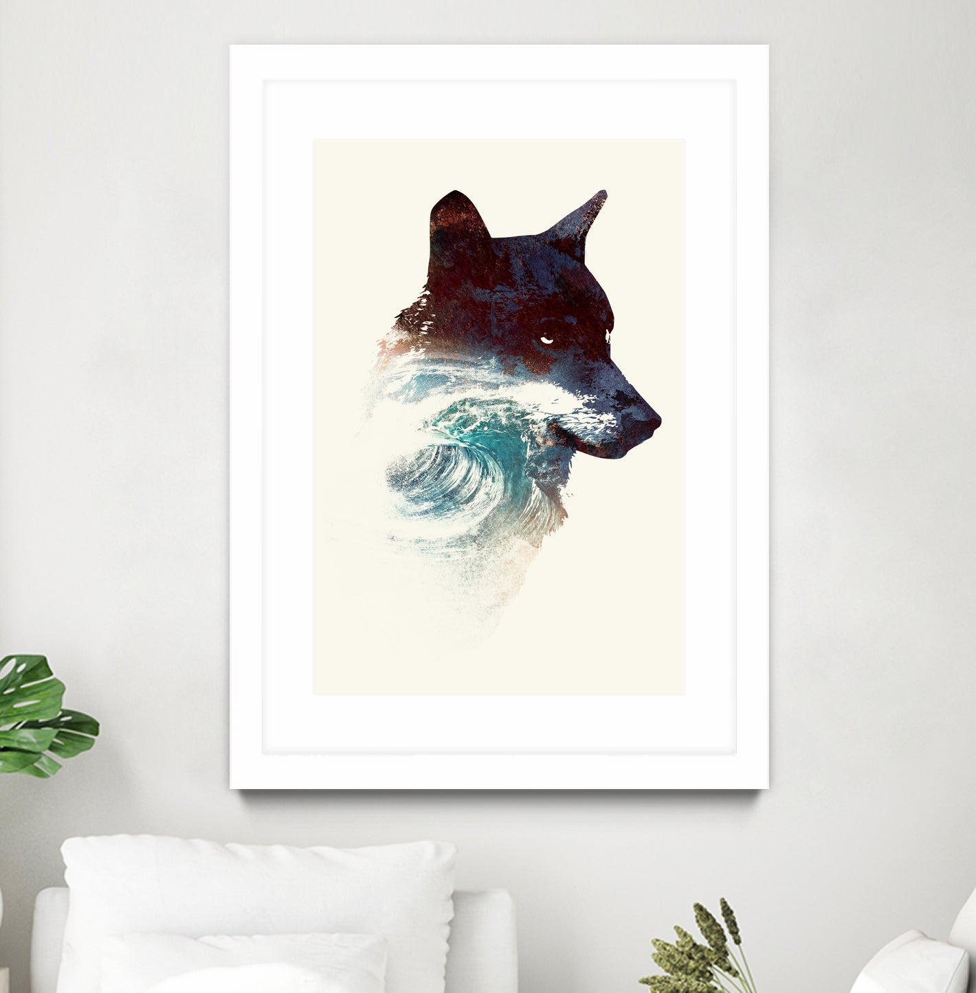 Night Swim by Robert Farkas on GIANT ART - blue digital painting