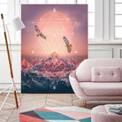 Find the Strength To Rise Up by Soaring Anchor on GIANT ART - pink digital drawing