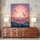 Find the Strength To Rise Up by Soaring Anchor on GIANT ART - pink digital drawing