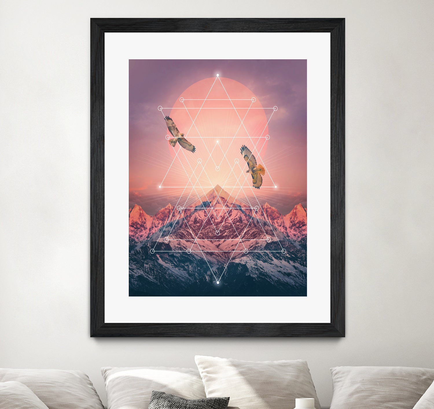 Find the Strength To Rise Up by Soaring Anchor on GIANT ART - pink digital drawing