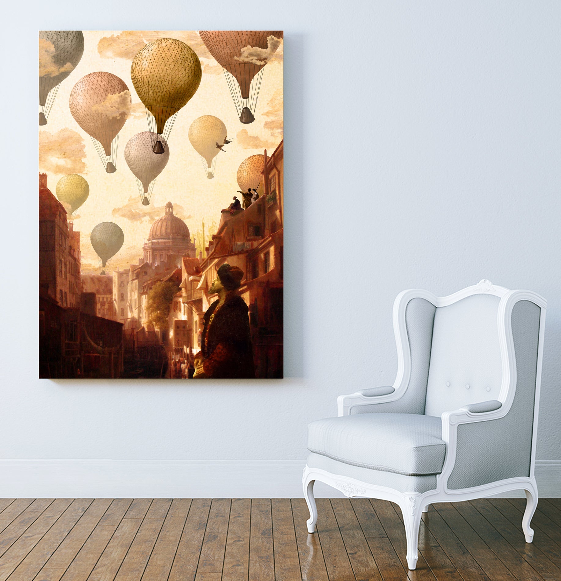 Voyage to the Unknown by Diogo Veríssimo on GIANT ART - orange photo manipulation