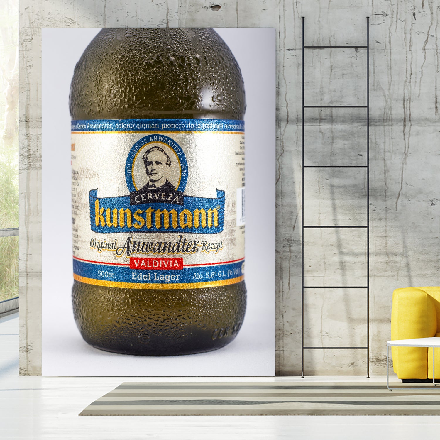 Kunstmann Edel Lager by Alvaro Gonzalez on GIANT ART - gray photo manipulation