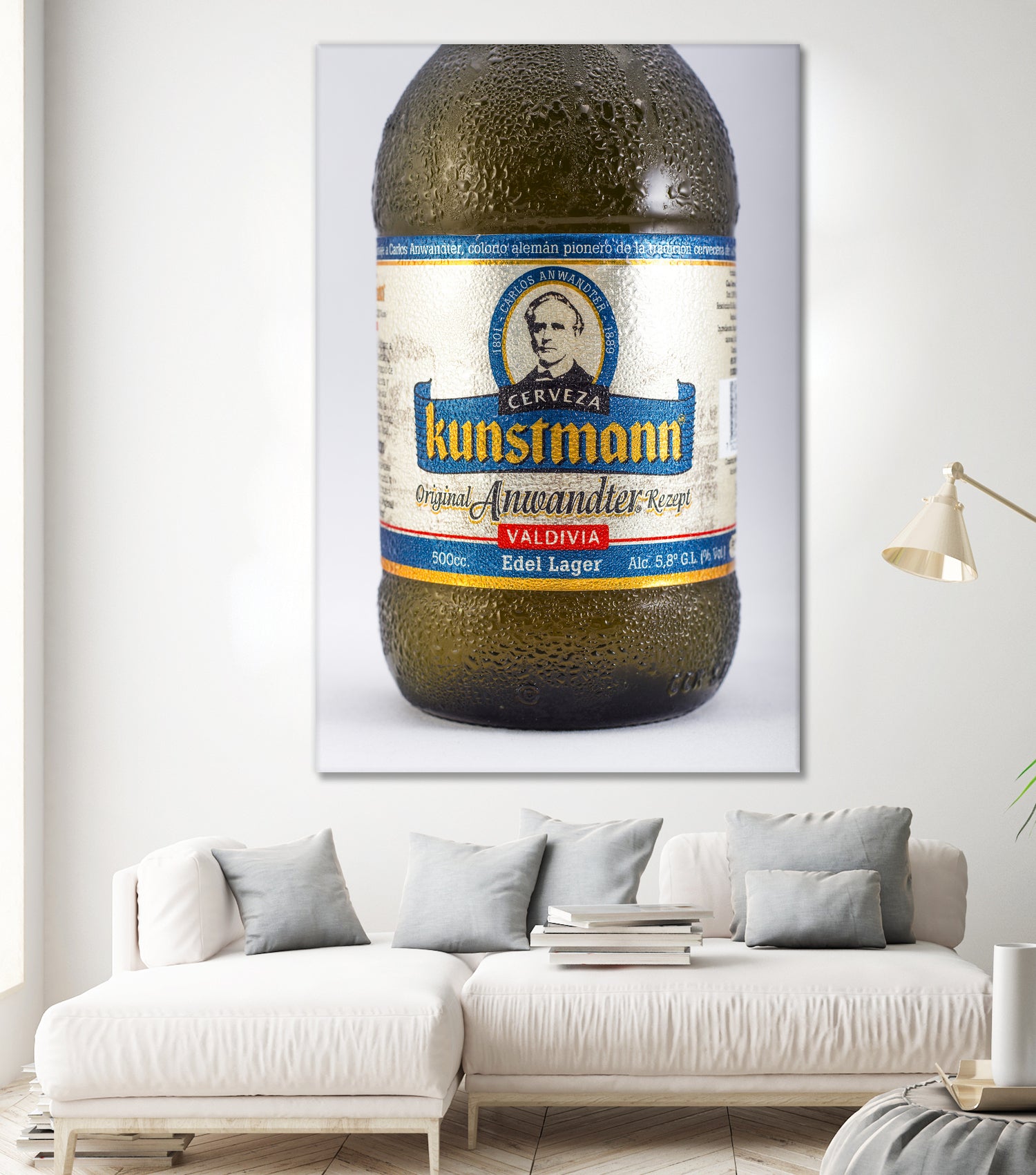 Kunstmann Edel Lager by Alvaro Gonzalez on GIANT ART - gray photo manipulation