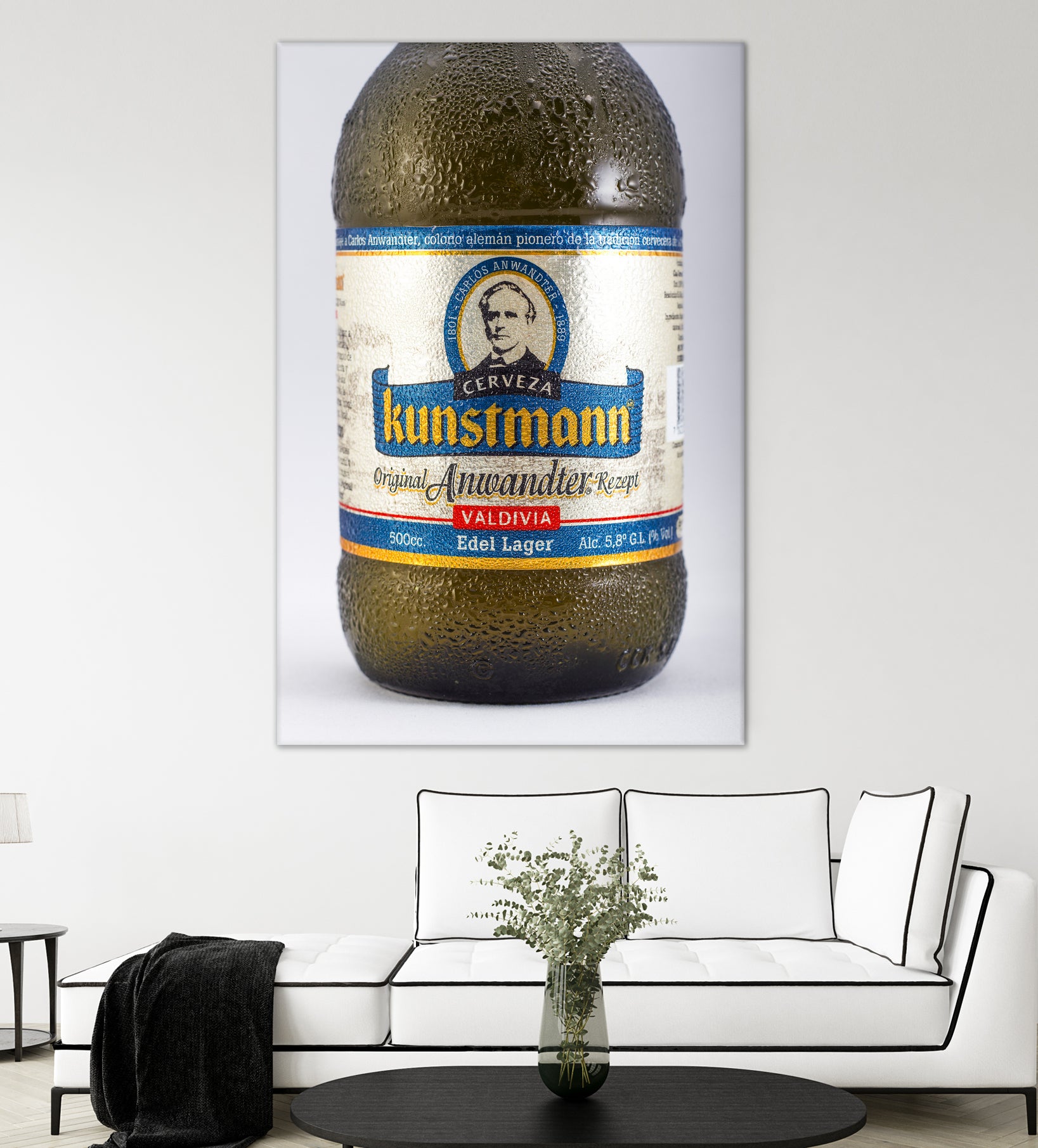 Kunstmann Edel Lager by Alvaro Gonzalez on GIANT ART - gray photo manipulation