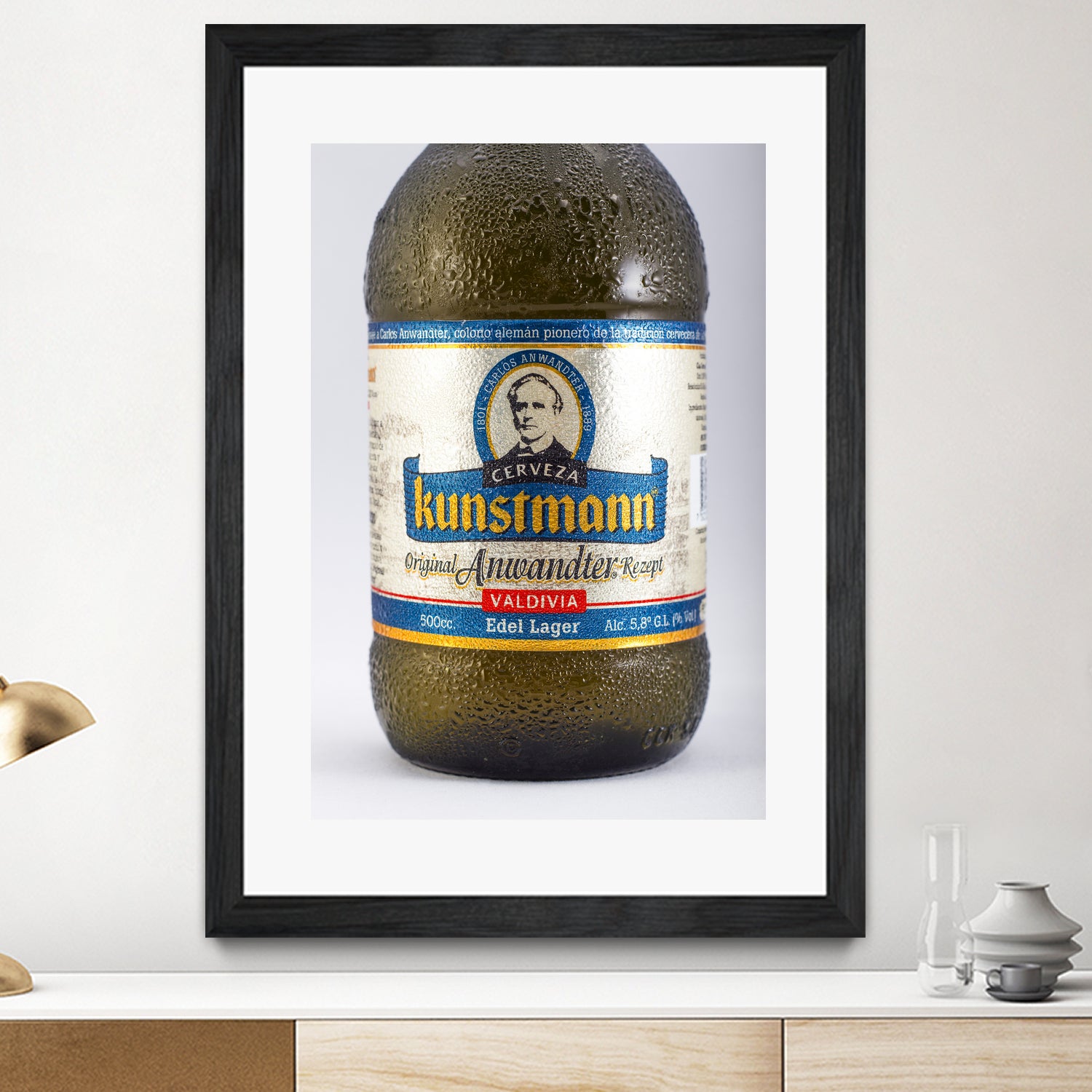 Kunstmann Edel Lager by Alvaro Gonzalez on GIANT ART - gray photo manipulation