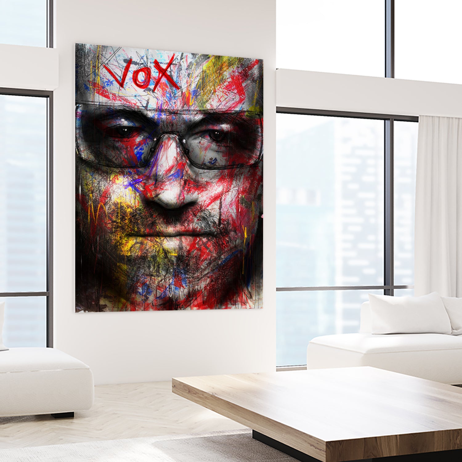 Vox by Daniel Malta on GIANT ART - red digital painting