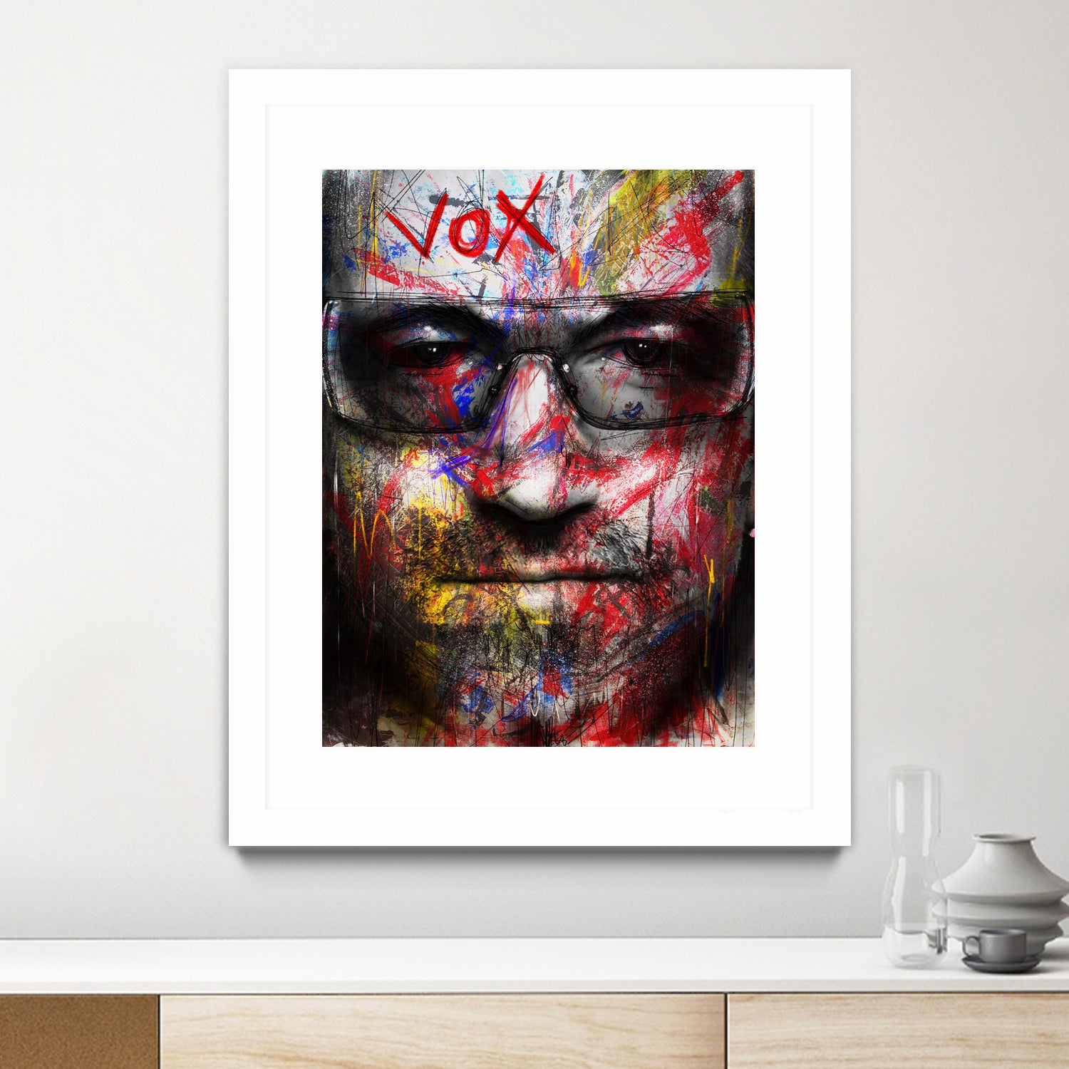 Vox by Daniel Malta on GIANT ART - red digital painting