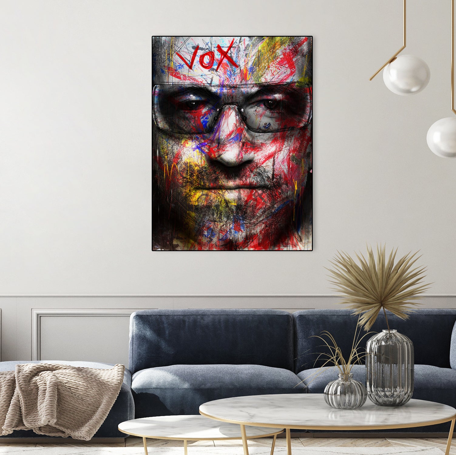 Vox by Daniel Malta on GIANT ART - red digital painting