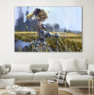 Saber Lily by Ling Wang on GIANT ART - yellow digital painting