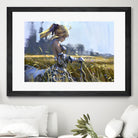 Saber Lily by Ling Wang on GIANT ART - yellow digital painting