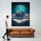 Under the Stars (Ursa Major) by Soaring Anchor on GIANT ART - blue photo illustration