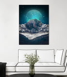 Under the Stars (Ursa Major) by Soaring Anchor on GIANT ART - blue photo illustration