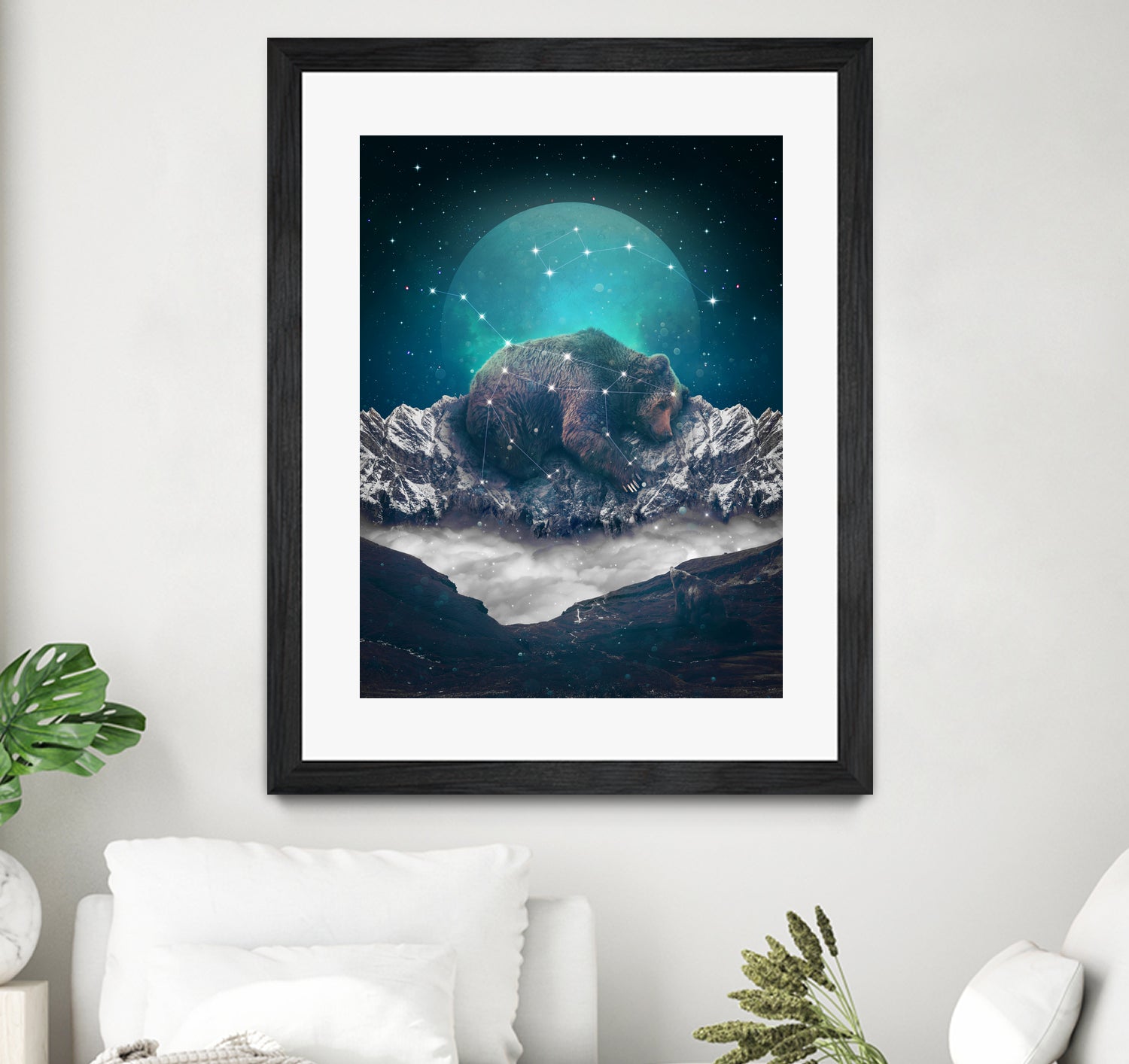 Under the Stars (Ursa Major) by Soaring Anchor on GIANT ART - blue photo illustration