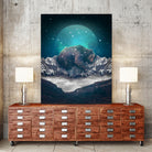 Under the Stars (Ursa Major) by Soaring Anchor on GIANT ART - blue photo illustration