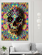 Skull Geo by Ali Gulec on GIANT ART - white digital drawing