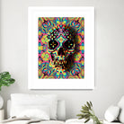 Skull Geo by Ali Gulec on GIANT ART - white digital drawing