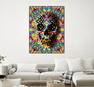 Skull Geo by Ali Gulec on GIANT ART - white digital drawing