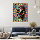 Skull Geo by Ali Gulec on GIANT ART - white digital drawing