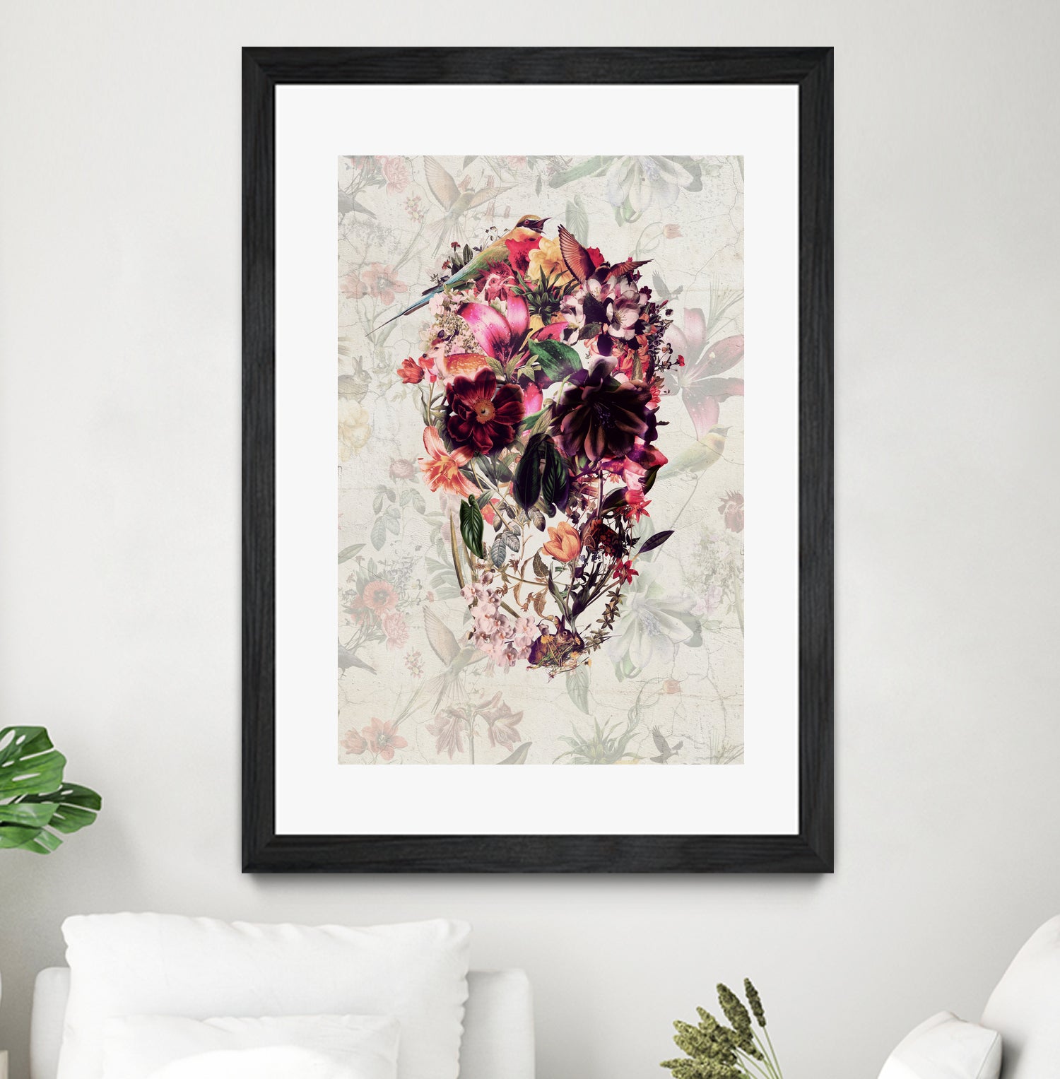 New Skull Light by Ali Gulec on GIANT ART - white photo illustration