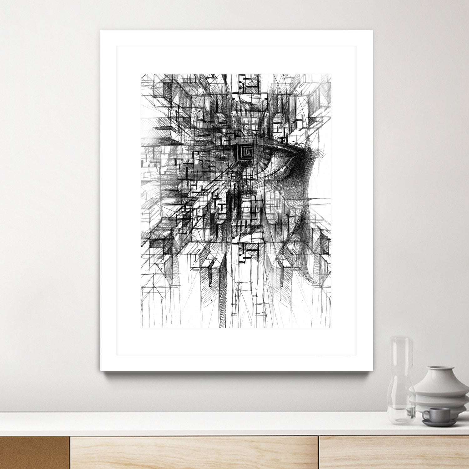 ilusion by Marcin Kowalewski on GIANT ART - gray digital drawing