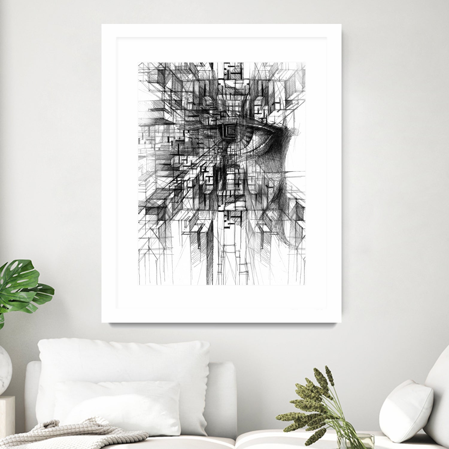 ilusion by Marcin Kowalewski on GIANT ART - gray digital drawing