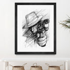 man by Marcin Kowalewski on GIANT ART - white digital drawing