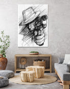 man by Marcin Kowalewski on GIANT ART - white digital drawing