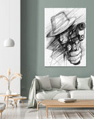 man by Marcin Kowalewski on GIANT ART - white digital drawing