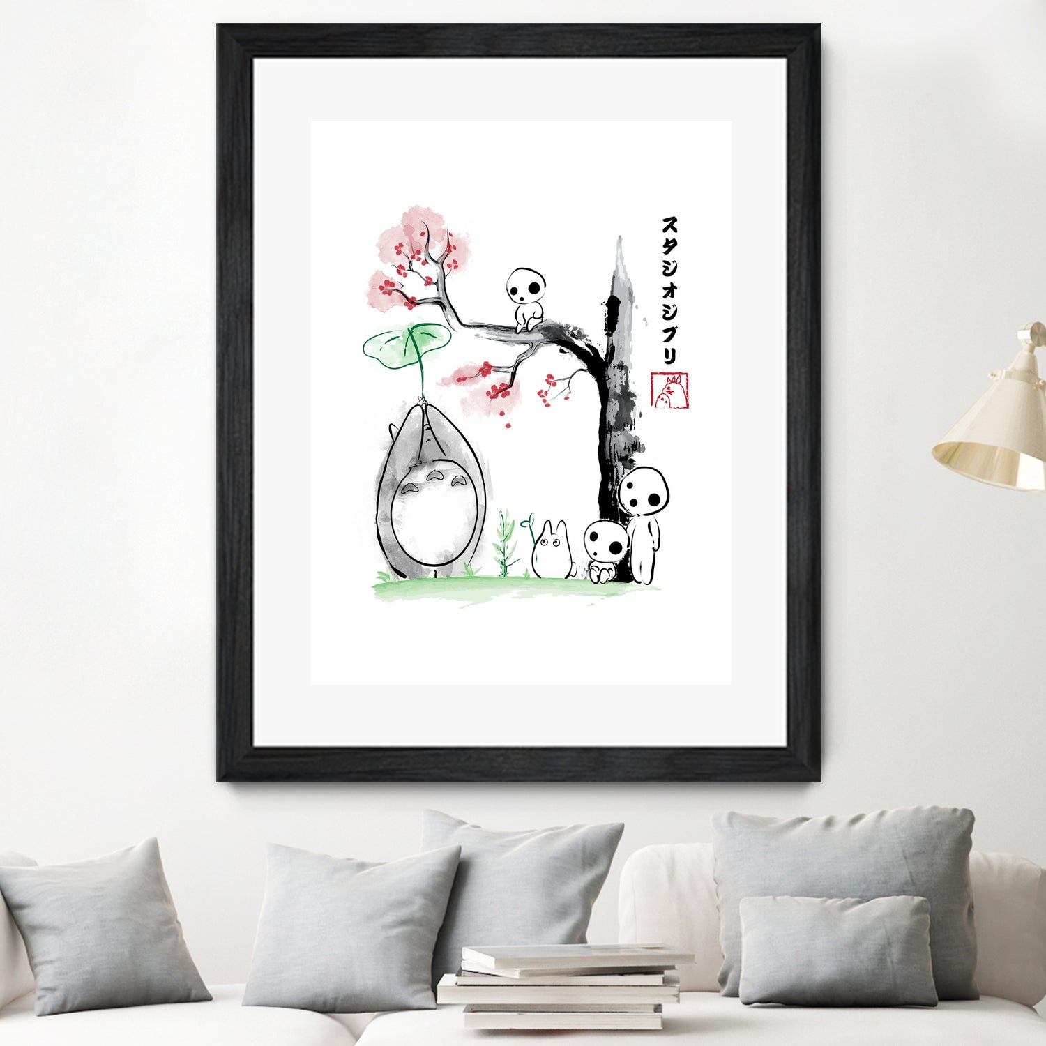 Growing Trees sumi-e by Antonio Camarena on GIANT ART - white digital painting