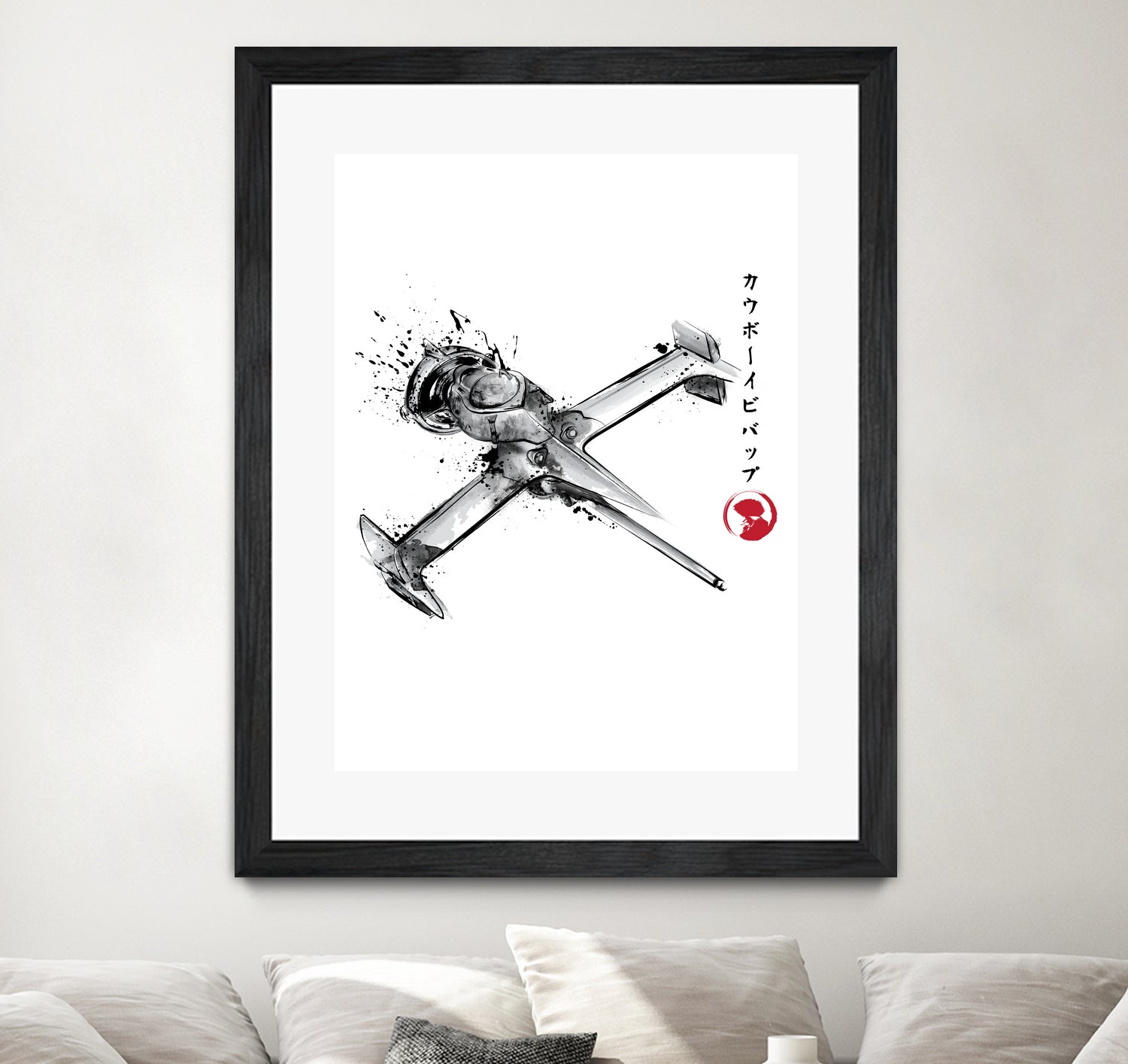 Mono Racer sumi-e by Antonio Camarena on GIANT ART - white digital painting