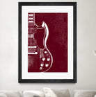 Gibson SG - Angus Young by André Manfrini Garcia on GIANT ART - red digital painting