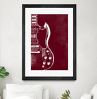 Gibson SG - Angus Young by André Manfrini Garcia on GIANT ART - red digital painting