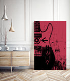 Telecaster - Eddie Vedder by André Manfrini Garcia on GIANT ART - pink digital painting