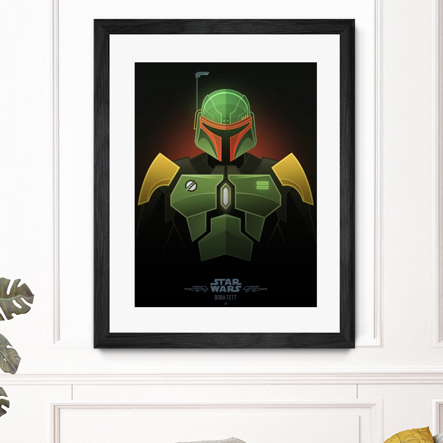 Boba Fett by Jonathan Lam on GIANT ART - green character design