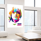 Brian Jones in WPAP by J Prayitno Widodo on GIANT ART - white photo illustration