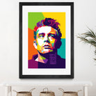 James Dean in WPAP by J Prayitno Widodo on GIANT ART - fuchsia photo illustration