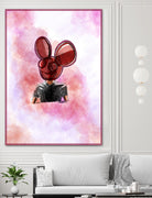 Deadmau5 by Soe San on GIANT ART - red digital painting