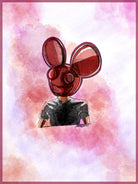 Deadmau5 by Soe San on GIANT ART - red digital painting