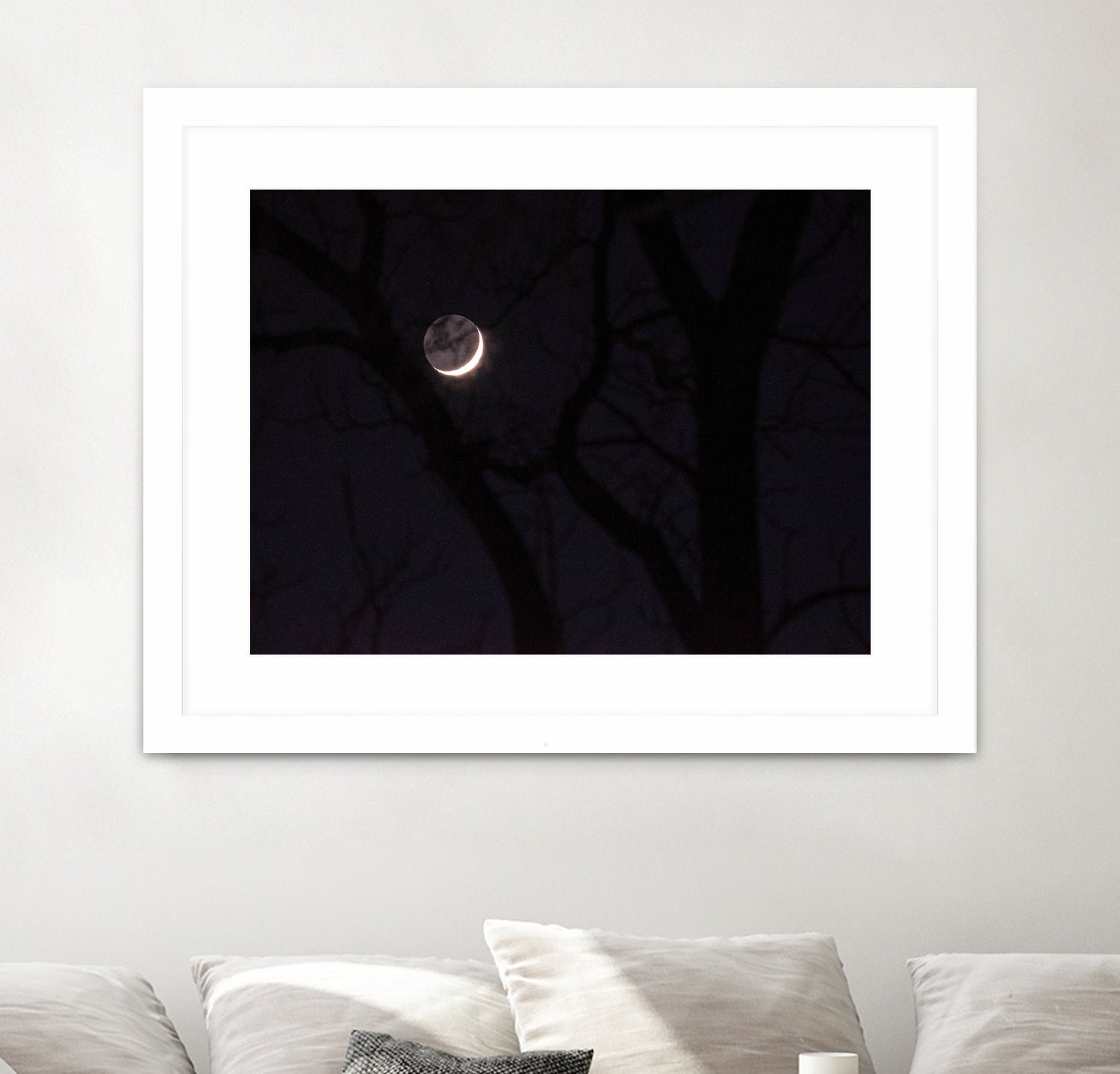 November Moon by Renee Reese on GIANT ART - black photo illustration