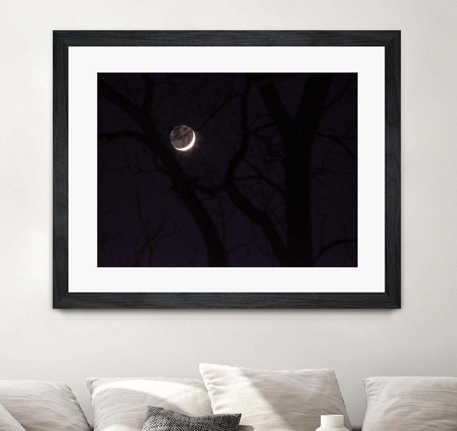 November Moon by Renee Reese on GIANT ART - black photo illustration