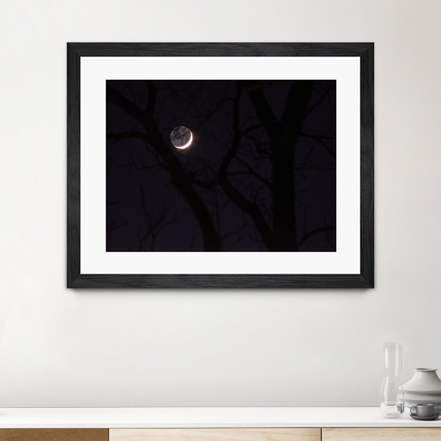 November Moon by Renee Reese on GIANT ART - black photo illustration