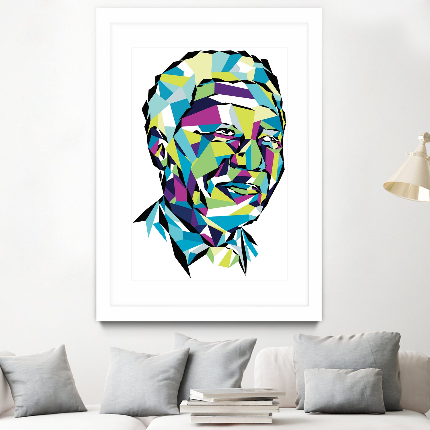 Legend of the fall – Mandela by Neo Dhlamini on GIANT ART - green digital drawing