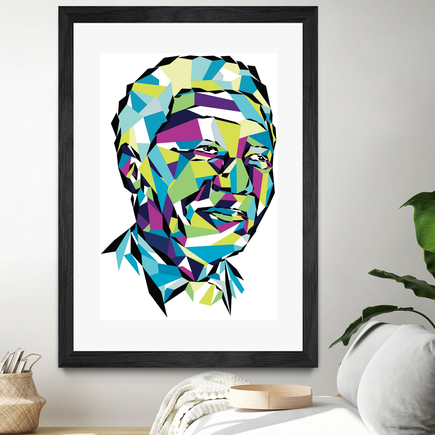 Legend of the fall – Mandela by Neo Dhlamini on GIANT ART - green digital drawing