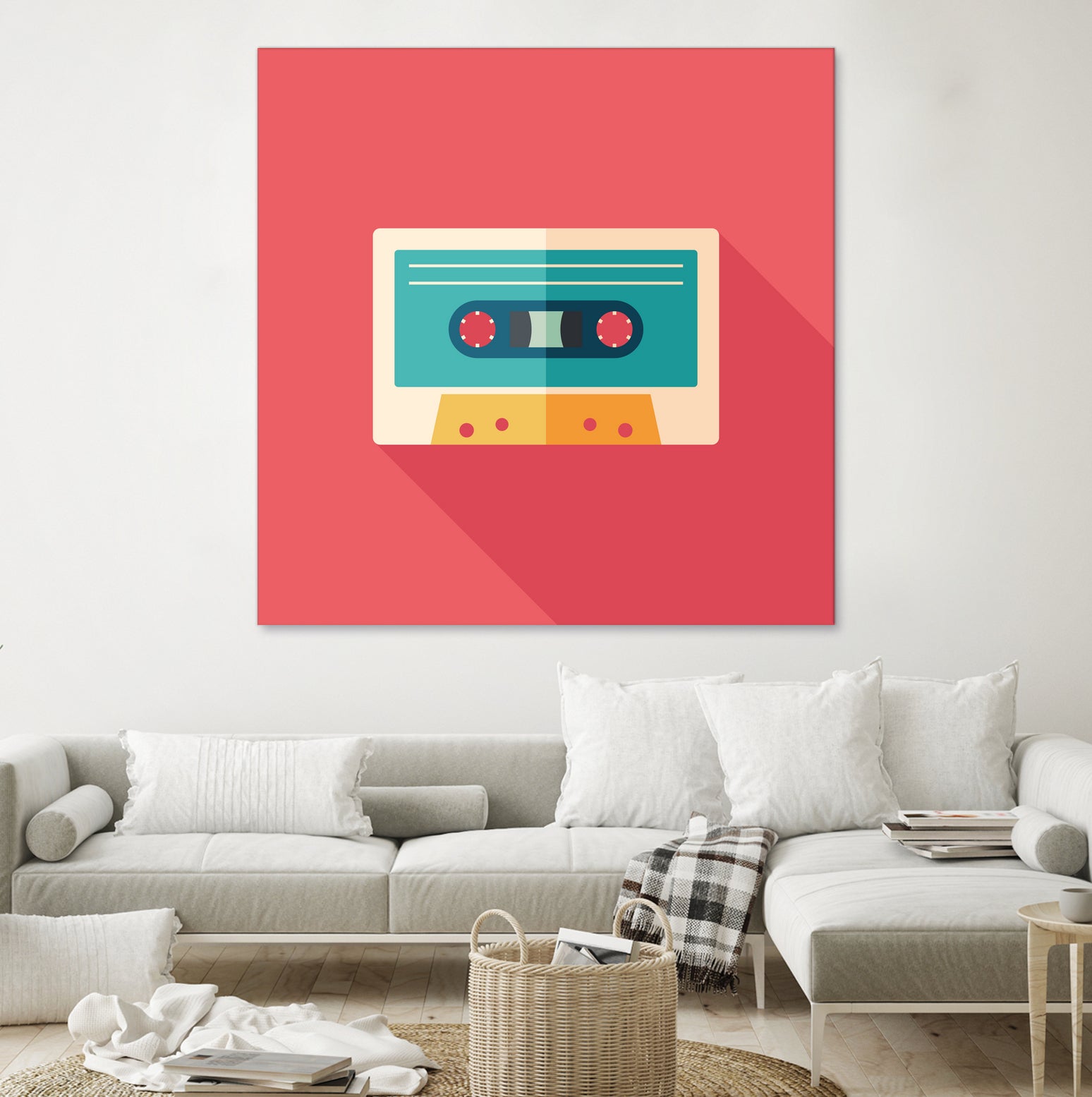 Audio Cassette by Yury Velikanov on GIANT ART - white vector illustration