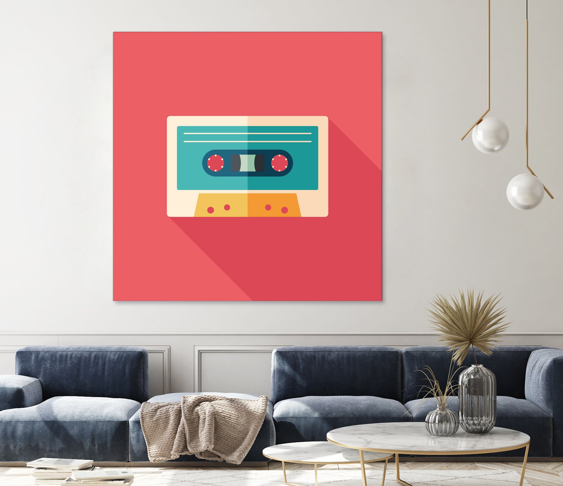 Audio Cassette by Yury Velikanov on GIANT ART - white vector illustration